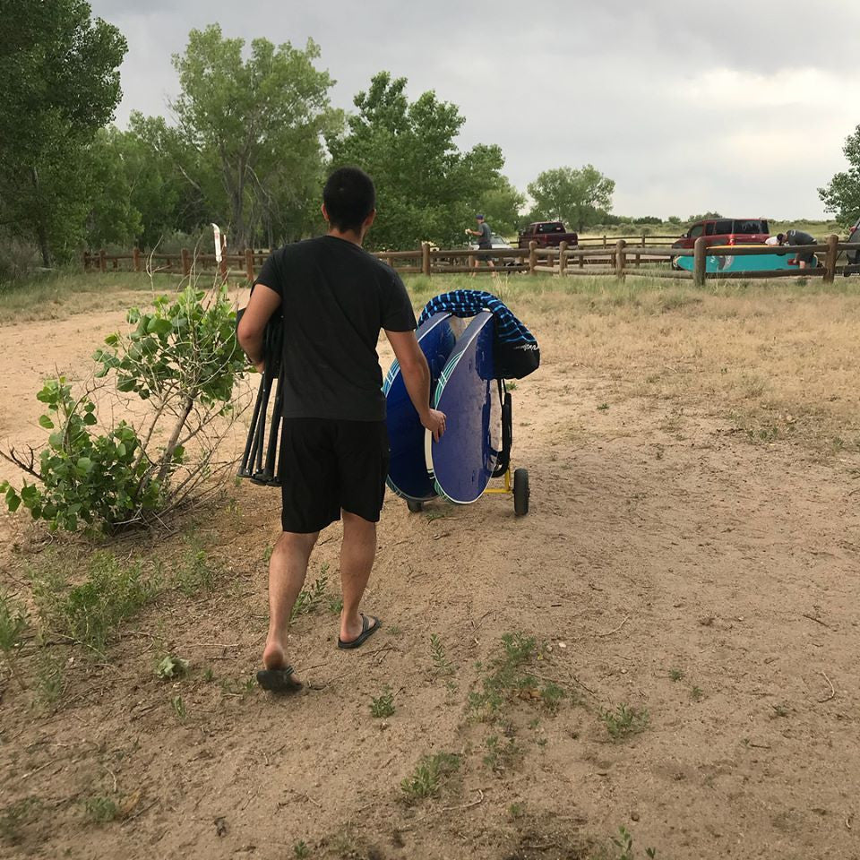 Double SUP Carrier | Paddleboard Cart - Image 7