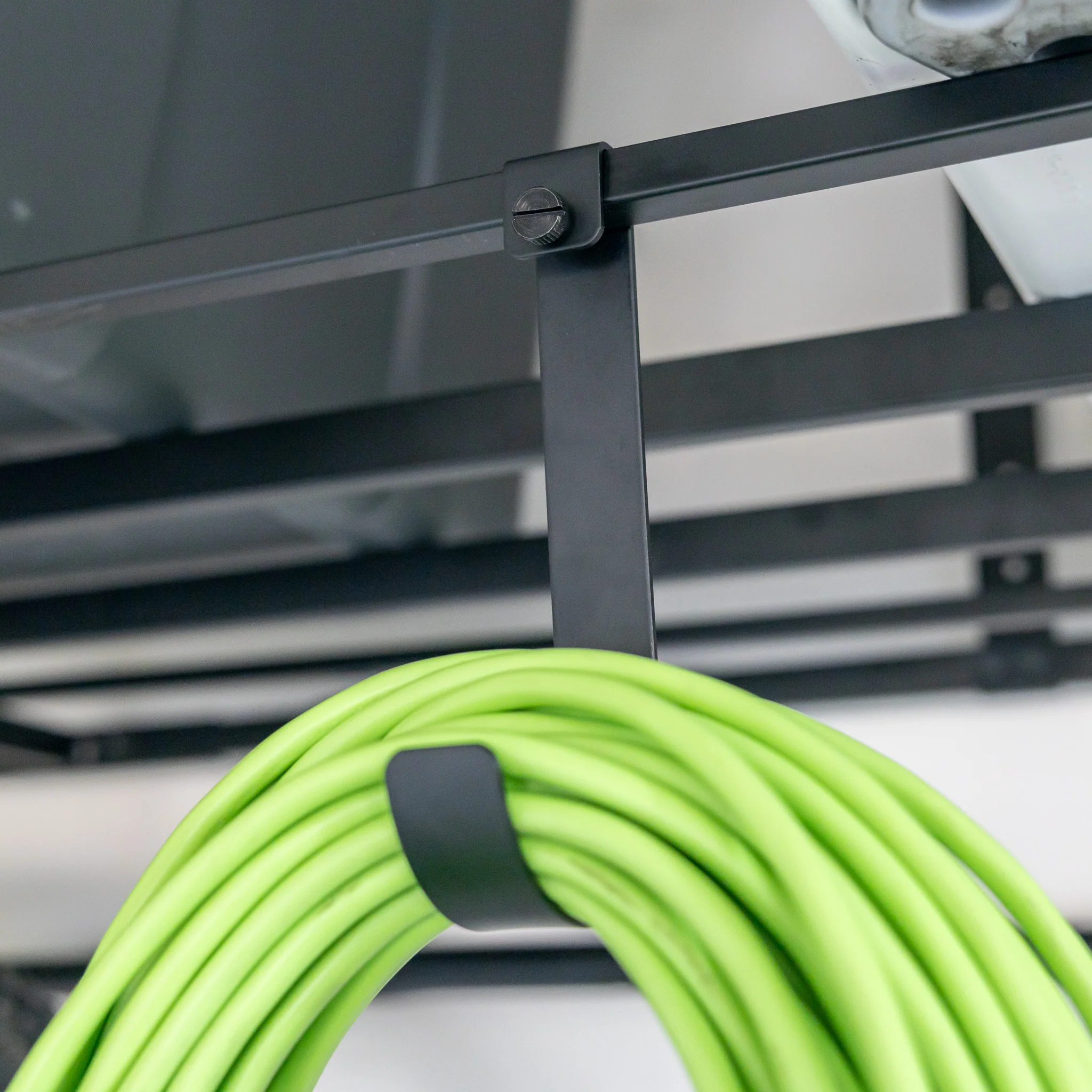 4' x 8' Faber Overhead Garage Storage with Hooks | Holds 700 lbs - Image 3