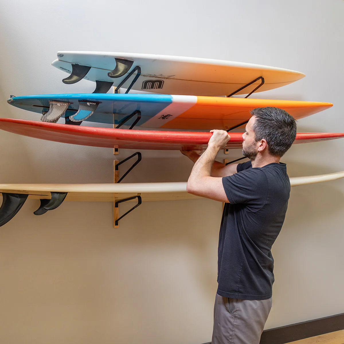 Avon Surfboard Wall Rack | 4 Levels - Image 4