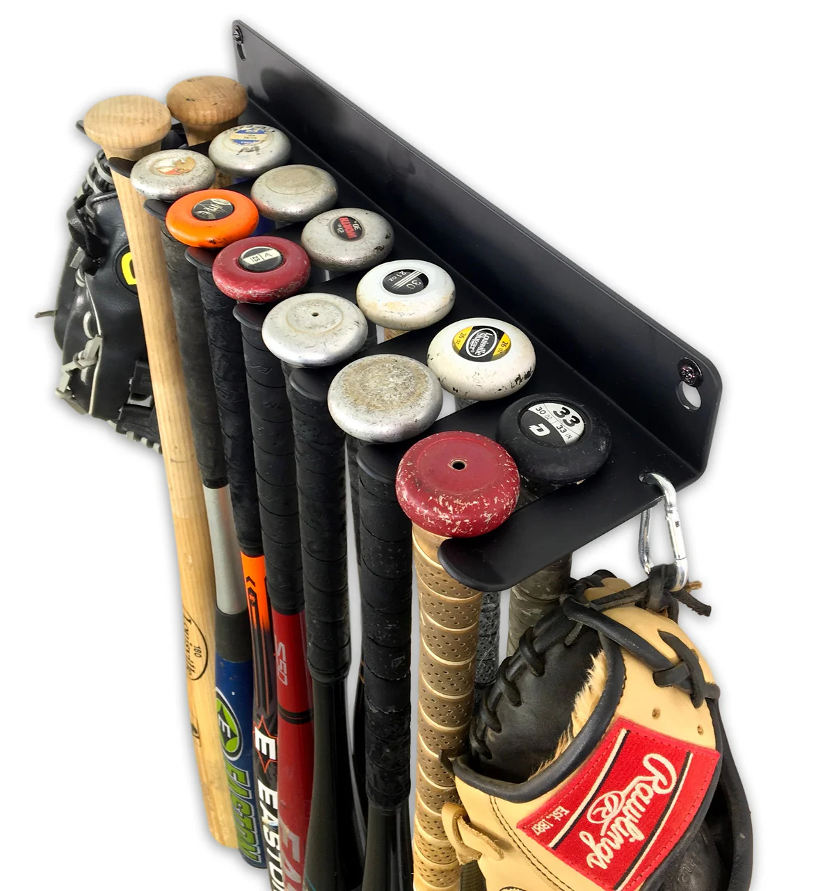 Dugout Heavy-Duty Baseball Rack | Holds 14 Bats - Image 3