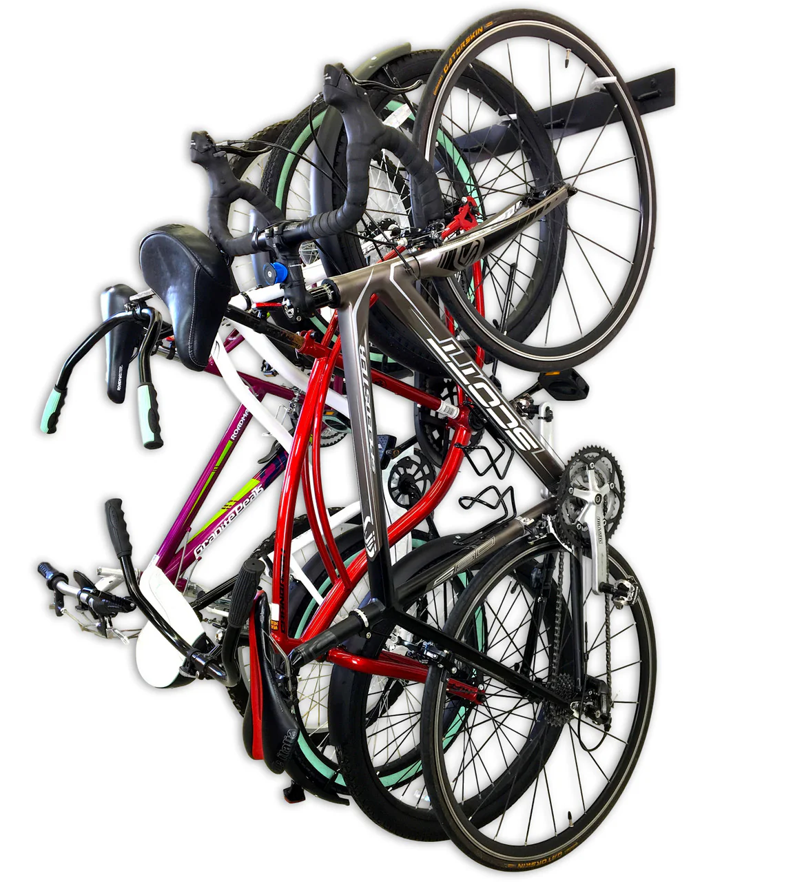 Blackstone Bike Storage Rack | 8 Bikes | Black - Image 7