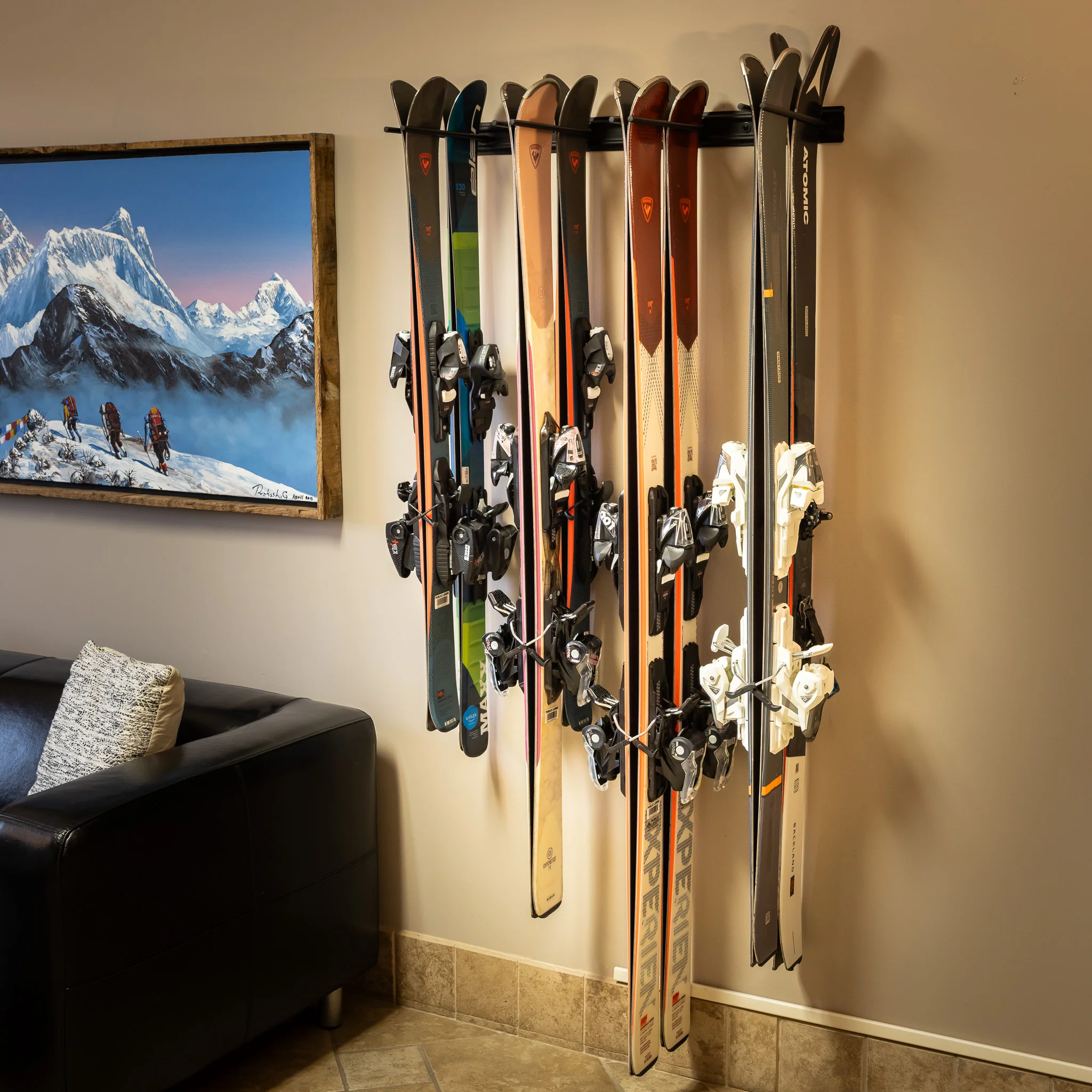 Snowbasin Ski Storage Rack | Holds 8 Pairs of Skis - Image 7