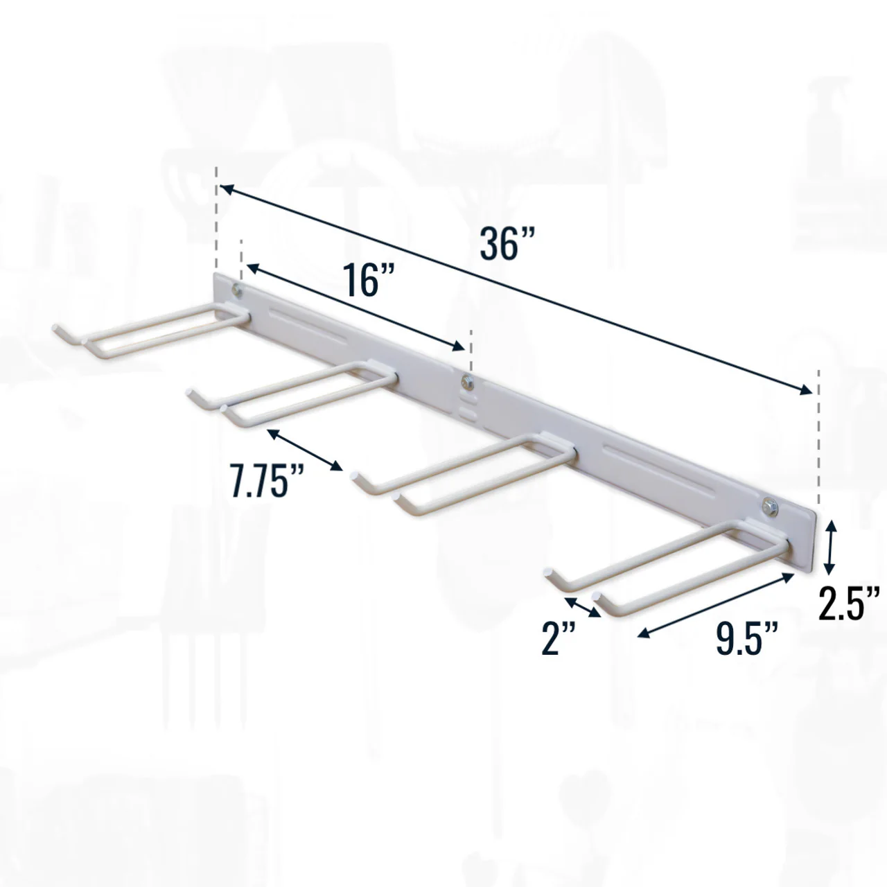 Bedrock Garage Tool Organizer | Grey - Image 7