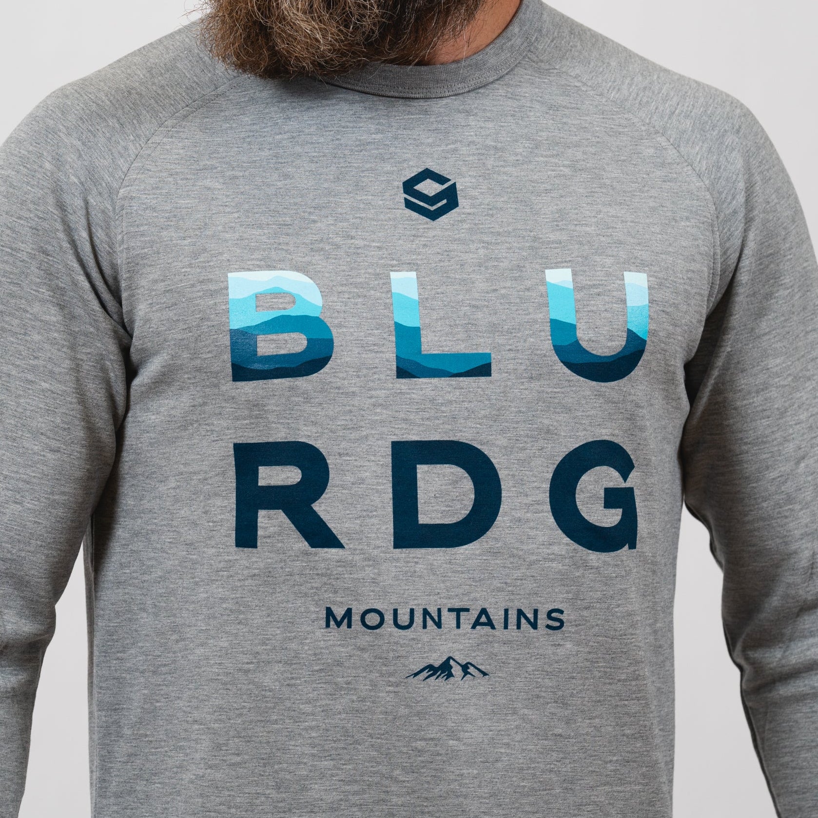 Blue Ridge Mountains Logo Fleece | Mens - Image 4