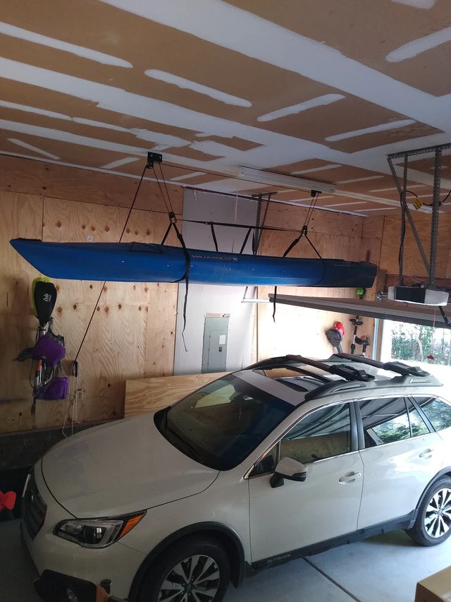 Garage Hoist | Pulley Storage System | Up to 14' Lift - Image 11