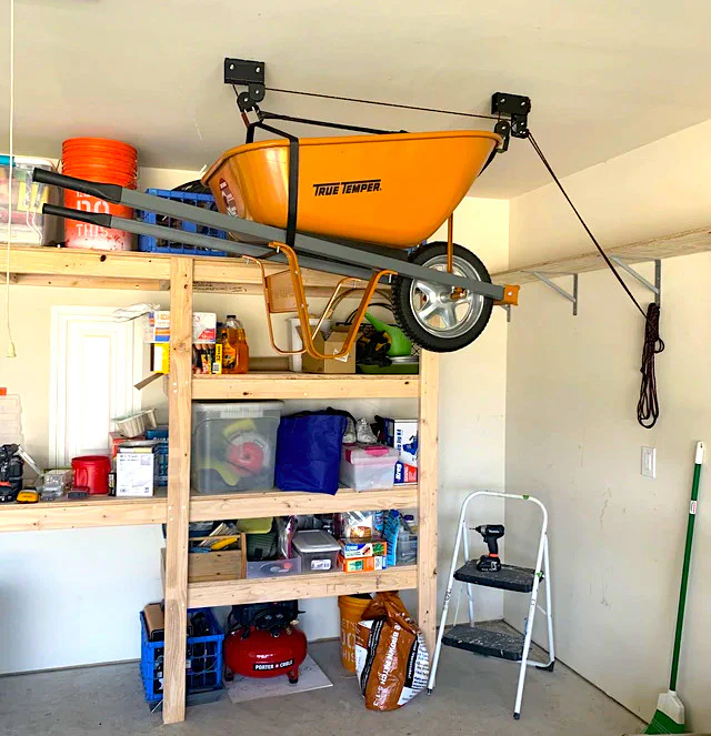 Garage Hoist | Pulley Storage System | Up to 14' Lift - Image 8