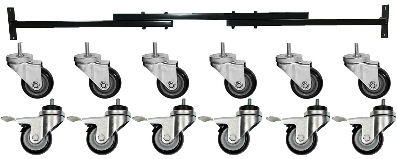 Caster Wheels for Suspenz Freestanding Racks - Image 3