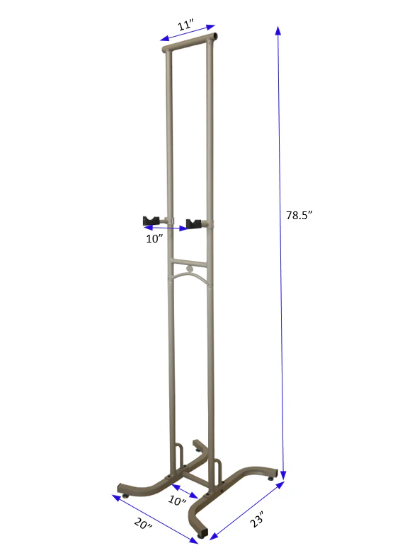 Double Bike Freestanding Rack | Heavy Duty - Image 4