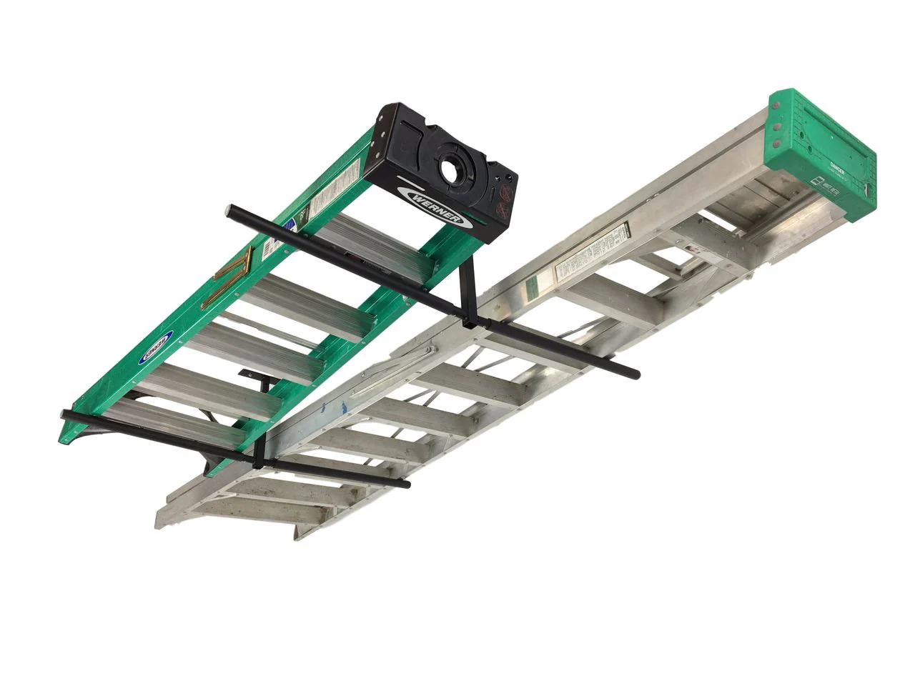 Hi-Port 2 | Adjustable Ceiling Storage Rack | Double | Holds 150 lbs - Image 10