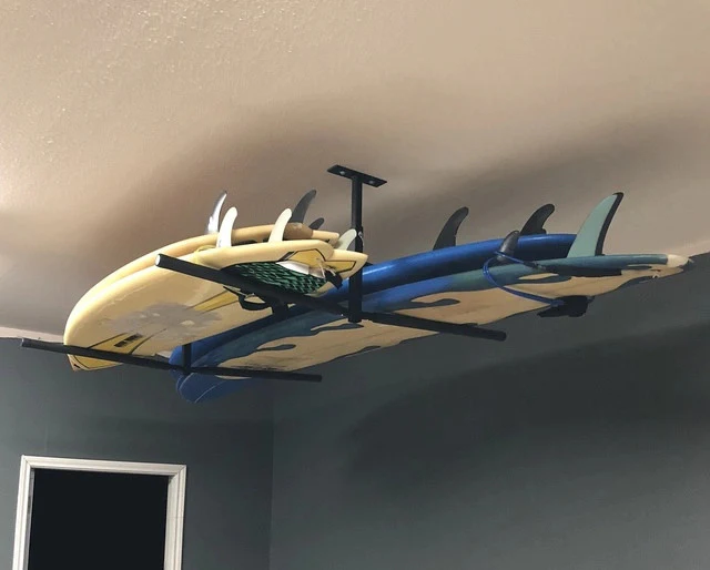 Hi-Port 2 | Adjustable Ceiling Storage Rack | Double | Holds 150 lbs - Image 3