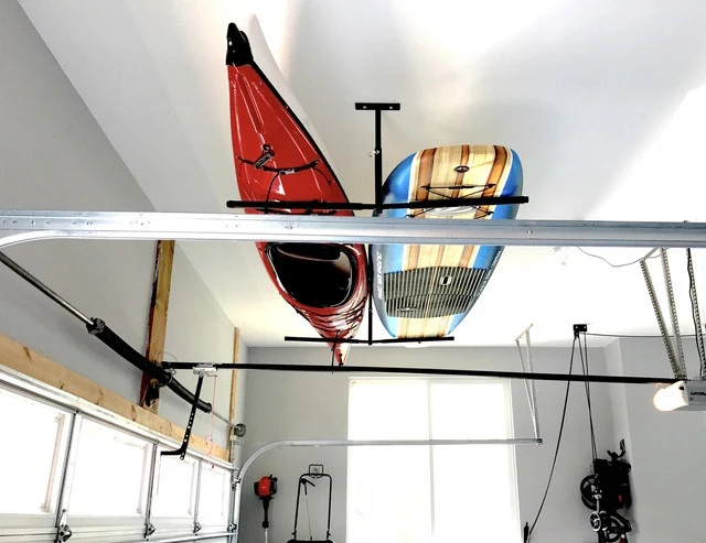 Hi-Port 2 | Adjustable Ceiling Storage Rack | Double | Holds 150 lbs - Image 4