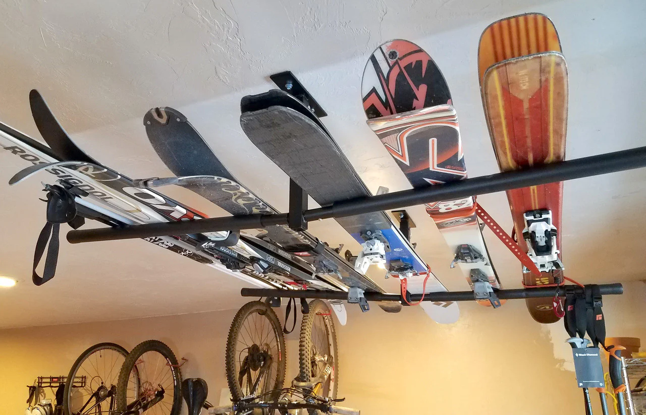 Hi-Port 2 | Adjustable Ceiling Storage Rack | Double | Holds 150 lbs - Image 8