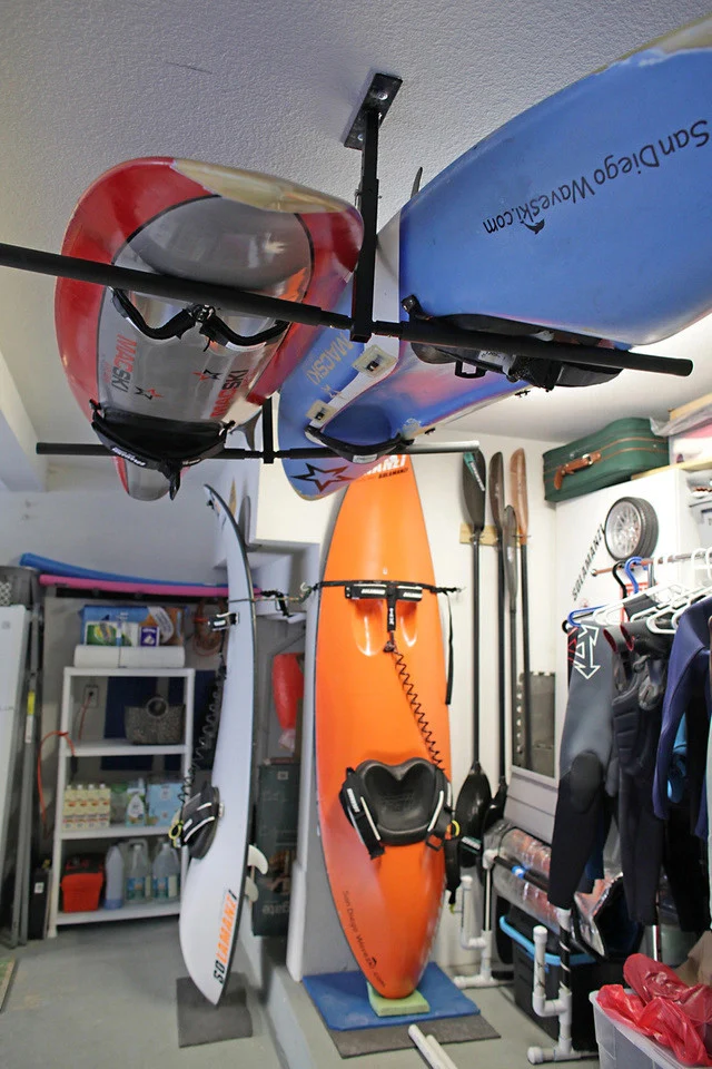 Hi-Port 2 | Adjustable Ceiling Storage Rack | Double | Holds 150 lbs - Image 9