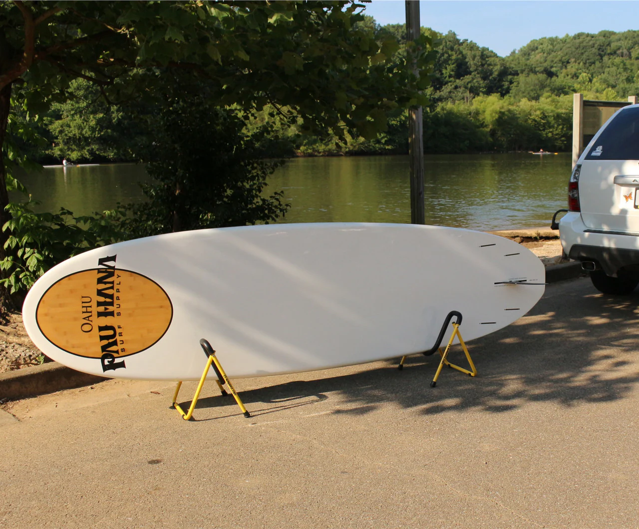 Folding SUP Board Stand | Portable Paddleboard Storage - Image 5