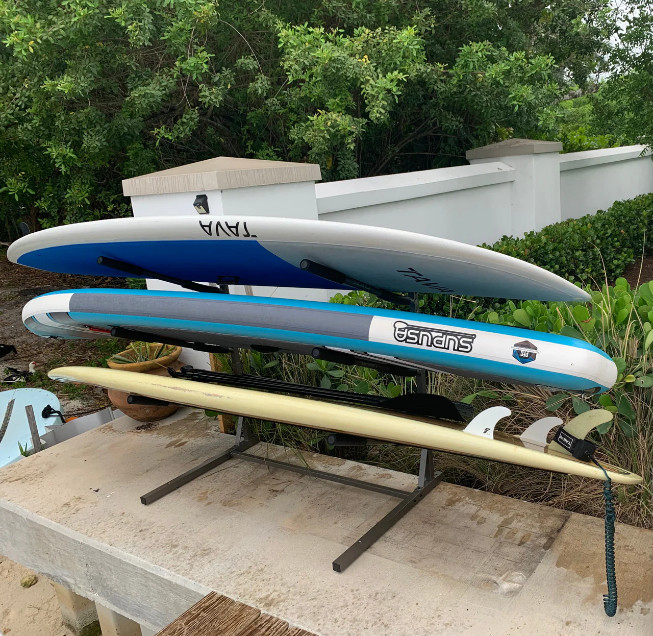 Freestanding SUP Rack | 3 Paddleboard Storage Stand - Image 4