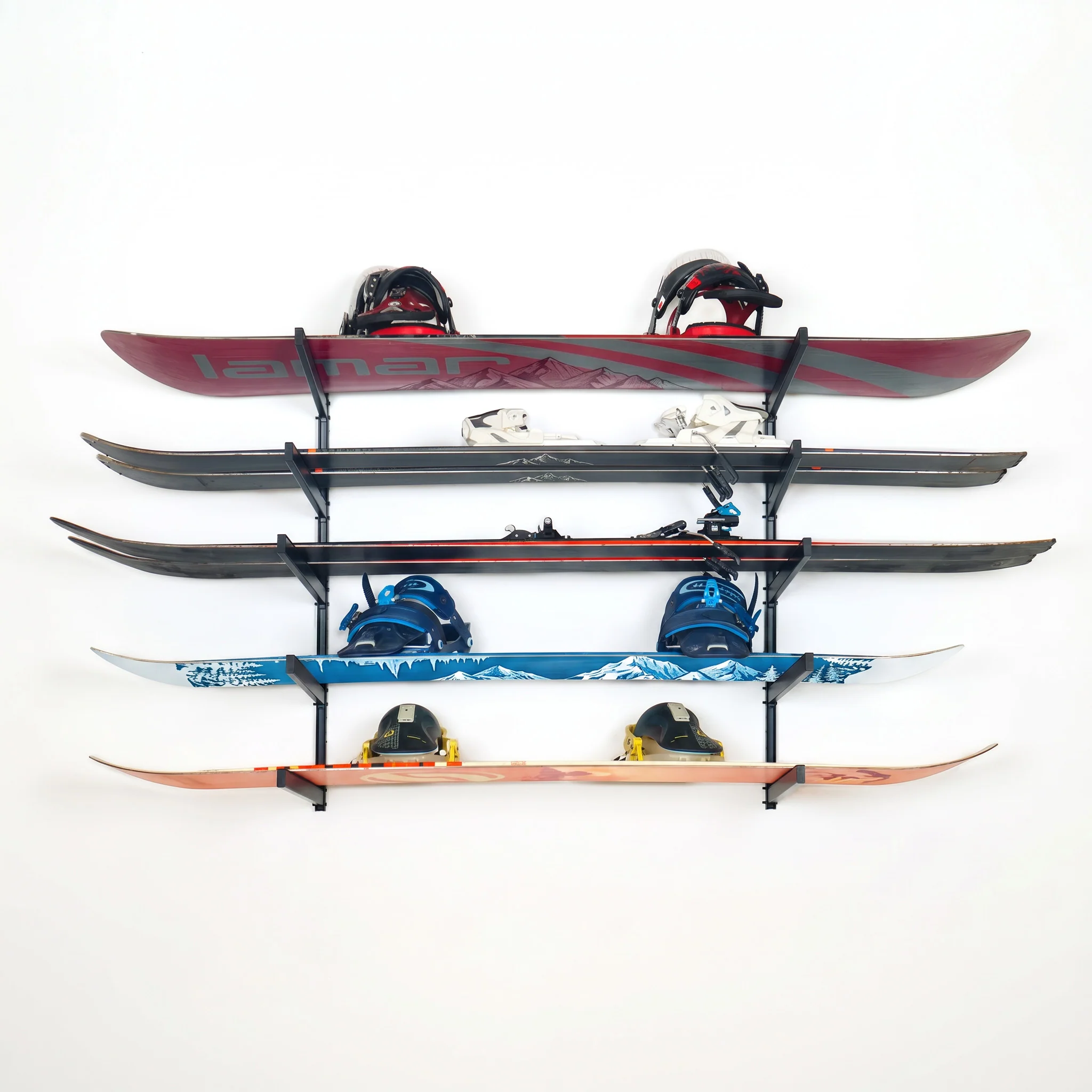 G-Vert Multi-Sport Board Rack | Indoor Adjustable Rack | 5 Levels - Image 6
