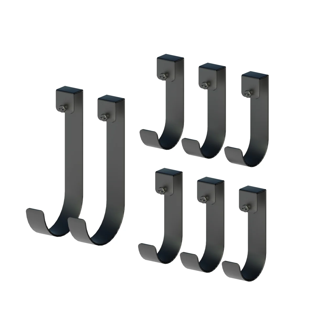 Bristol Wall Shelf Hooks | 8-Pack - Image 2
