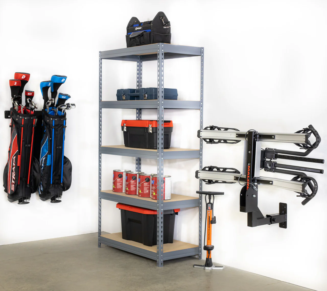 2" Hitch Wall Mount | Holds Bike or Cargo Car Rack - Image 5