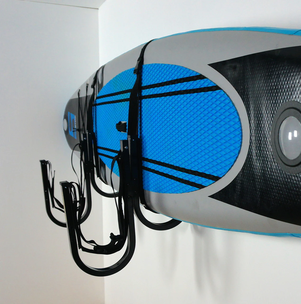 Indoor-Outdoor Double SUP Wall Rack | Marine Grade Steel - Image 2