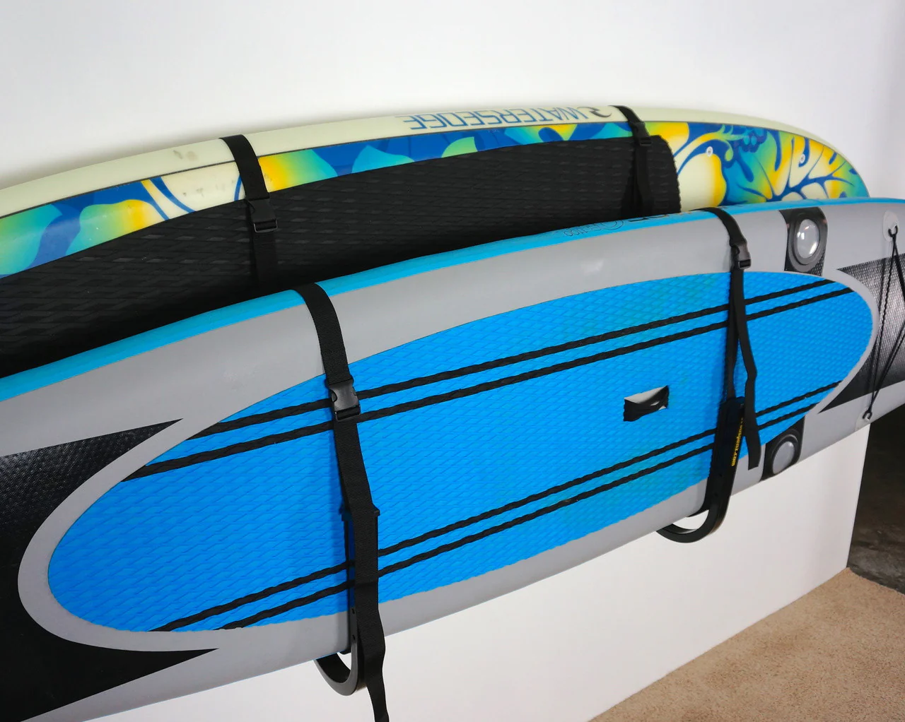 Indoor-Outdoor Double SUP Wall Rack | Marine Grade Steel - Image 4