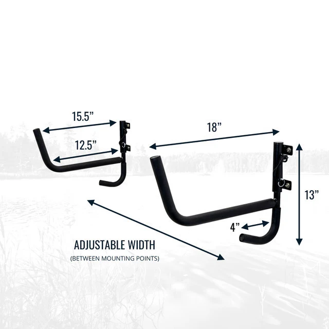 Ozarks Swivel Kayak Rack | Holds 100 lbs - Image 5