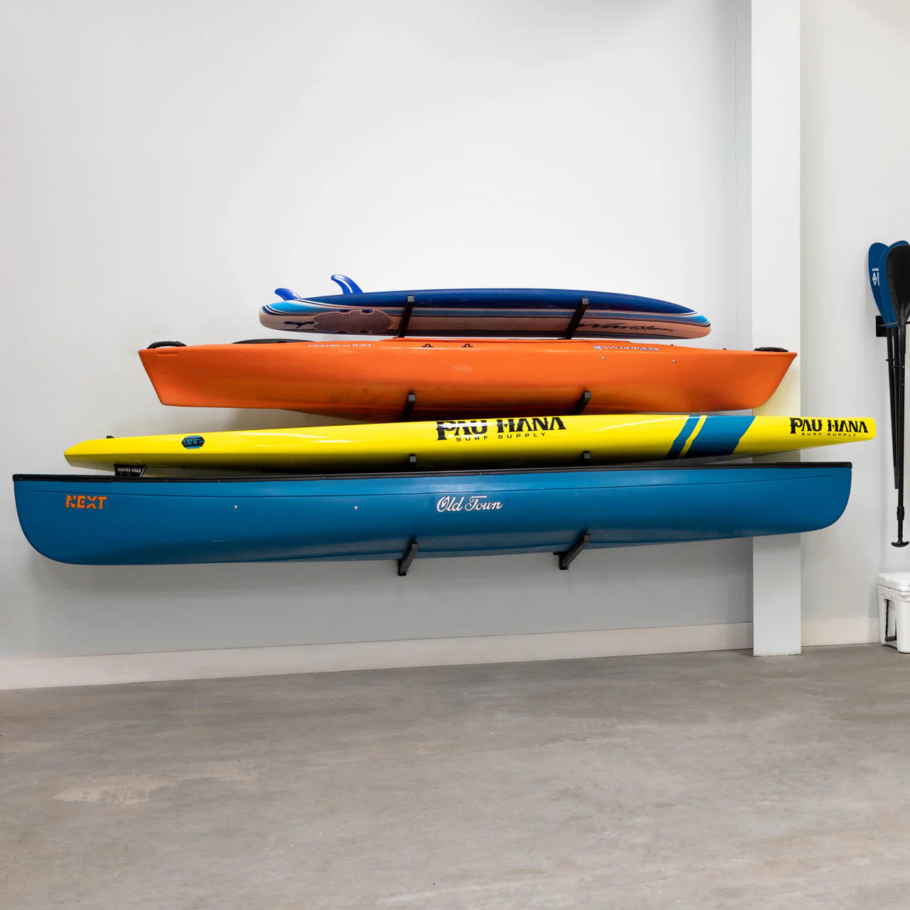 Kona SUP & Surfboard Storage | Indoor Adjustable Rack | 4 Level - Image 2