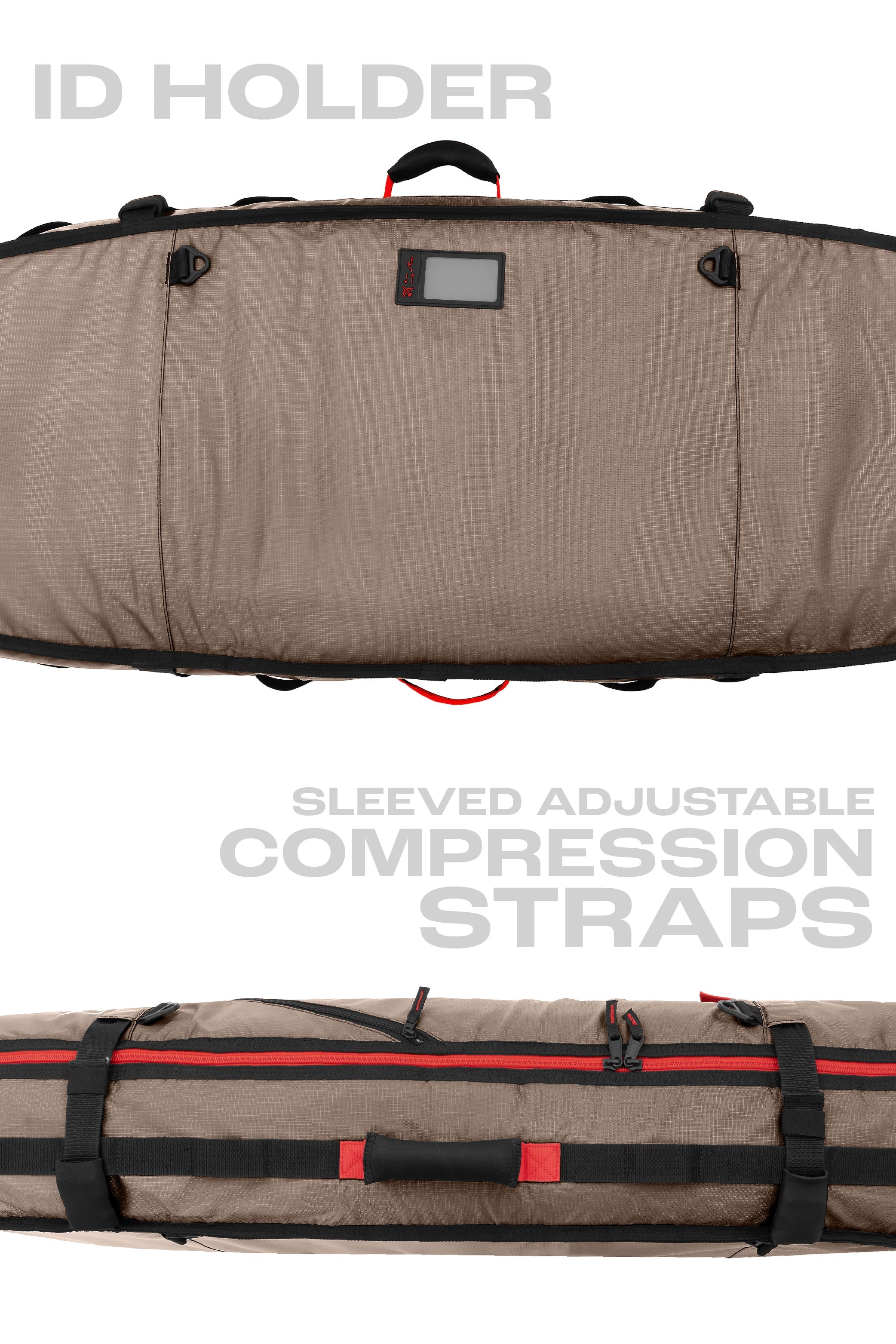 John John Florence 3/2 Board Travel Bag - Coyote - Image 3