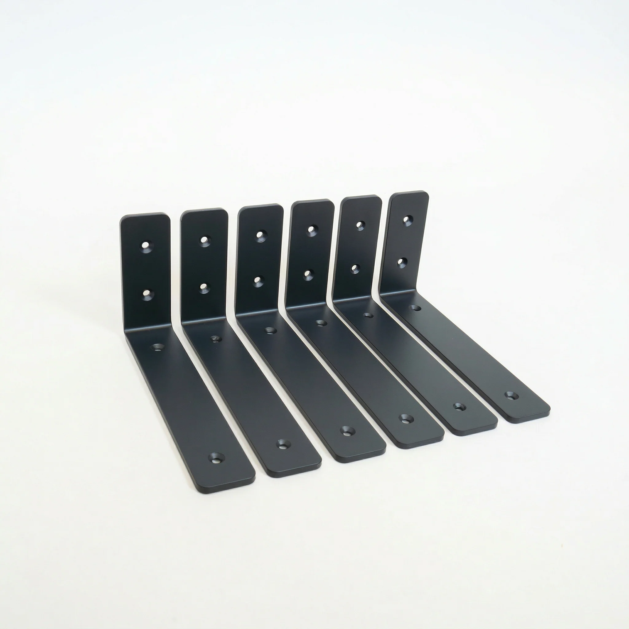 Kingsley DIY Home Wall Shelf Brackets | Heavy Duty 4" to 12" Wall Shelves - Image 7