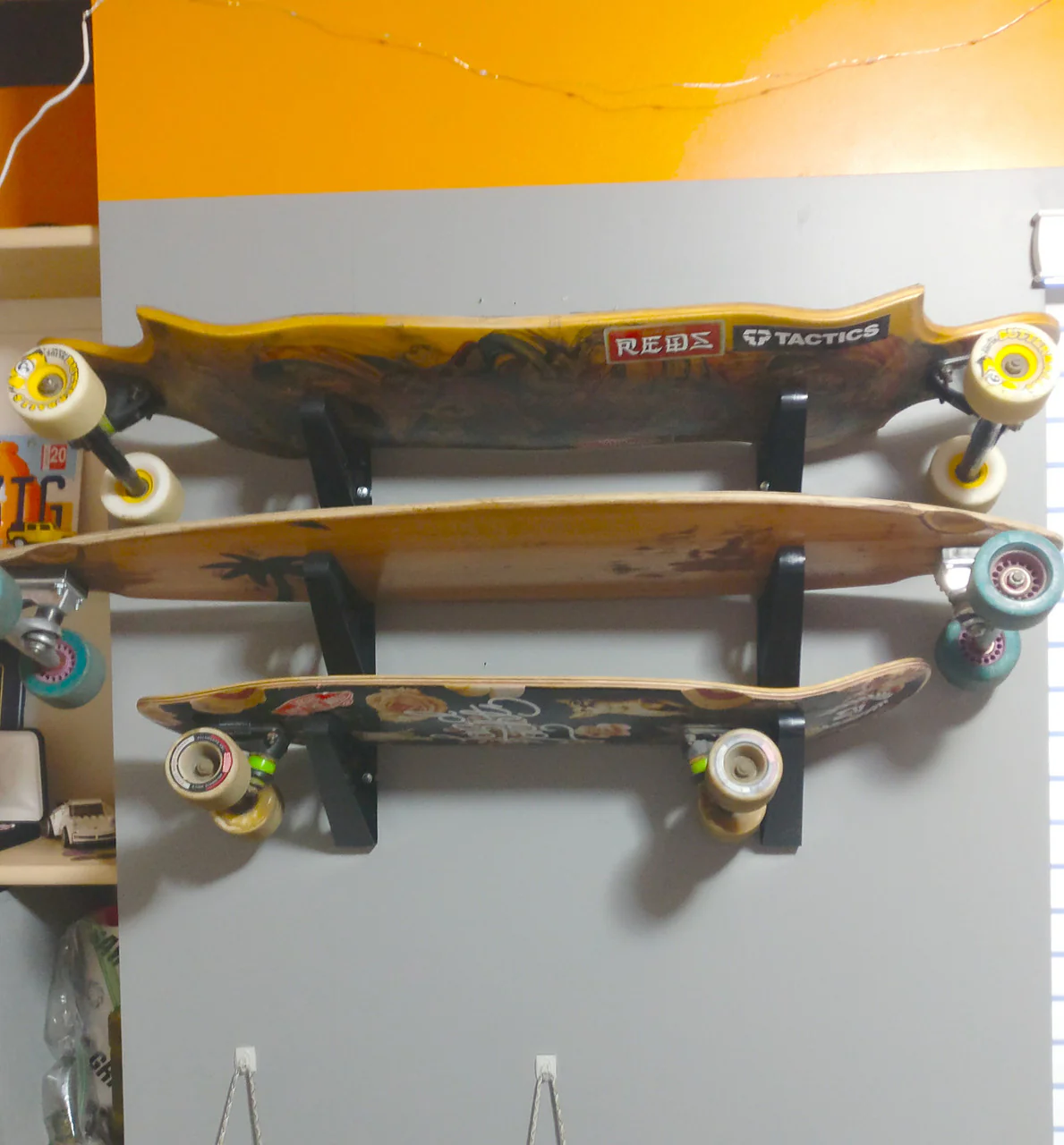 Trifecta Longboard Storage Rack | 3 Levels - Image 6
