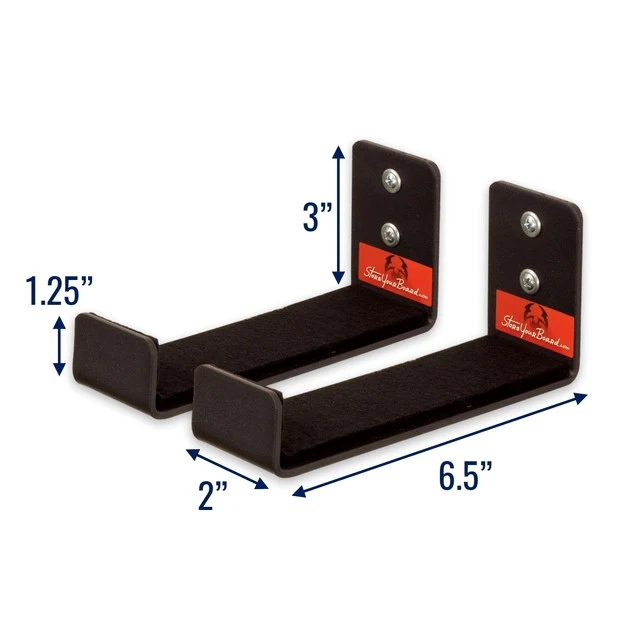 6.5" x 2.5" Mineral Minimalist Wall Hooks | Medium | 2-Pack | Holds 30 lbs - Image 4