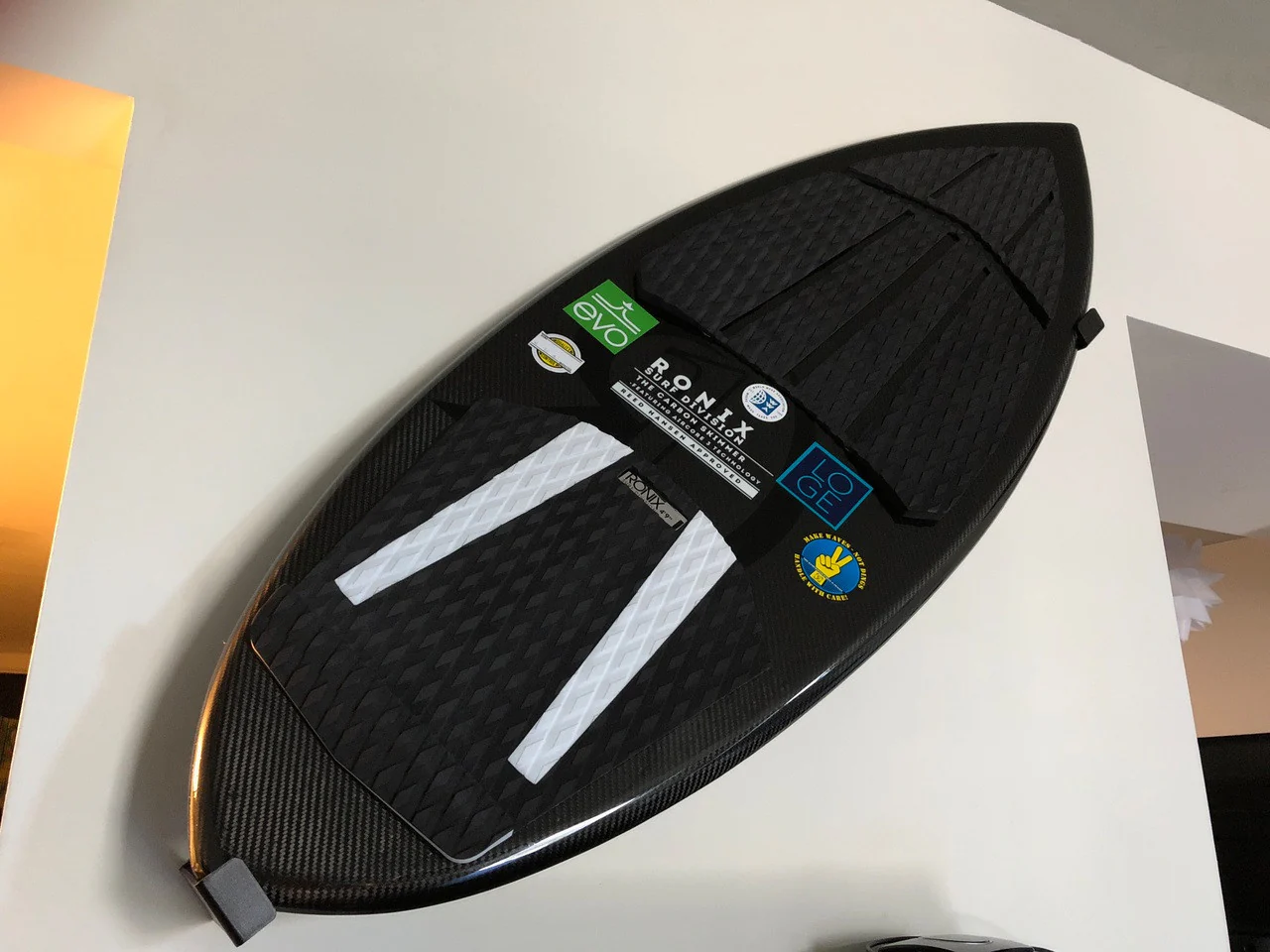 Palm Bay Minimalist Skimboard Display Rack | Holds 30 lbs - Image 3