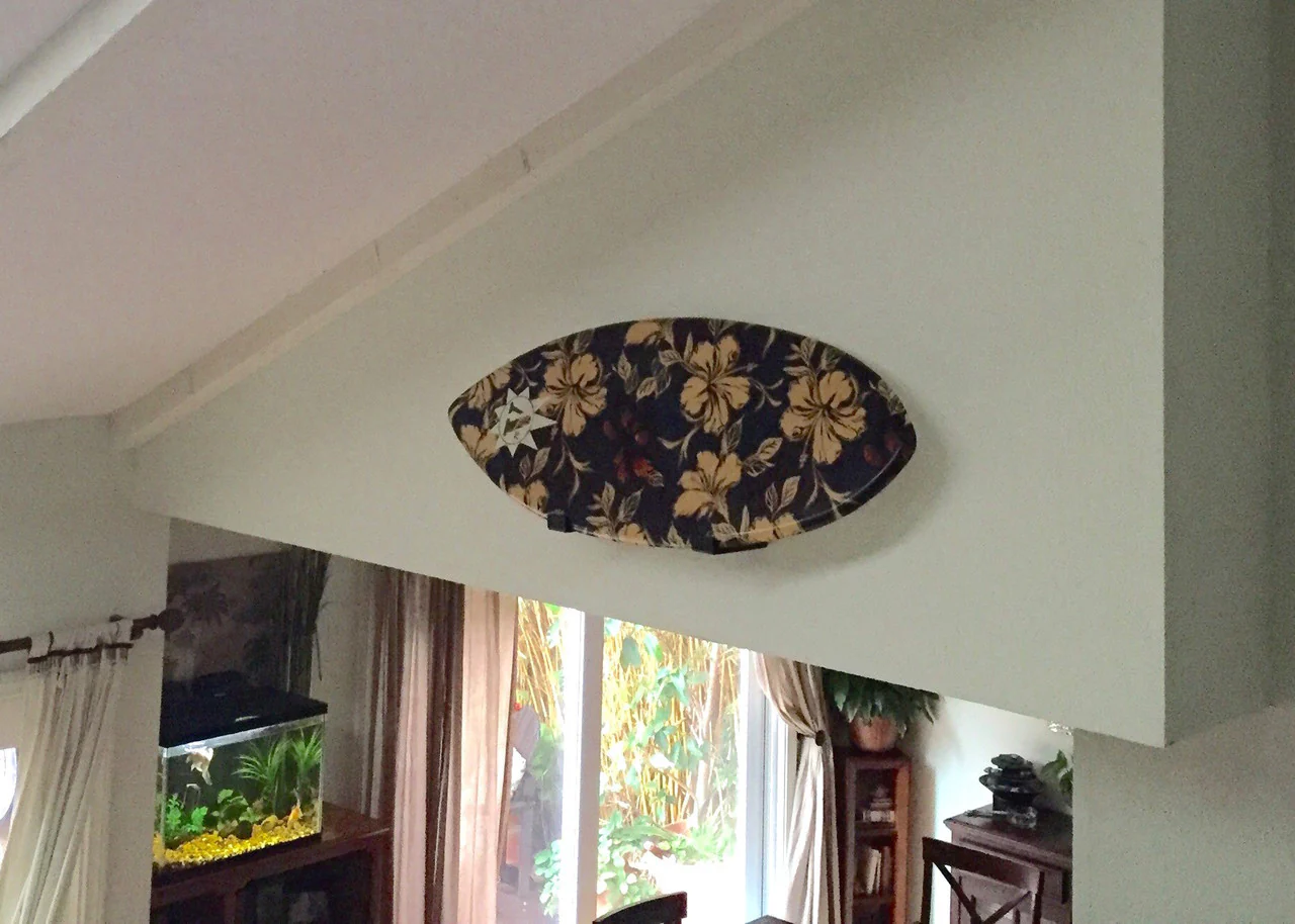Palm Bay Minimalist Skimboard Display Rack | Holds 30 lbs - Image 7