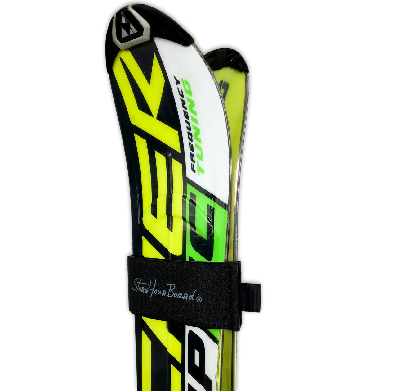 Mountain Essential Ski Wrap Straps | 4-Pack | Arctic Black - Image 5