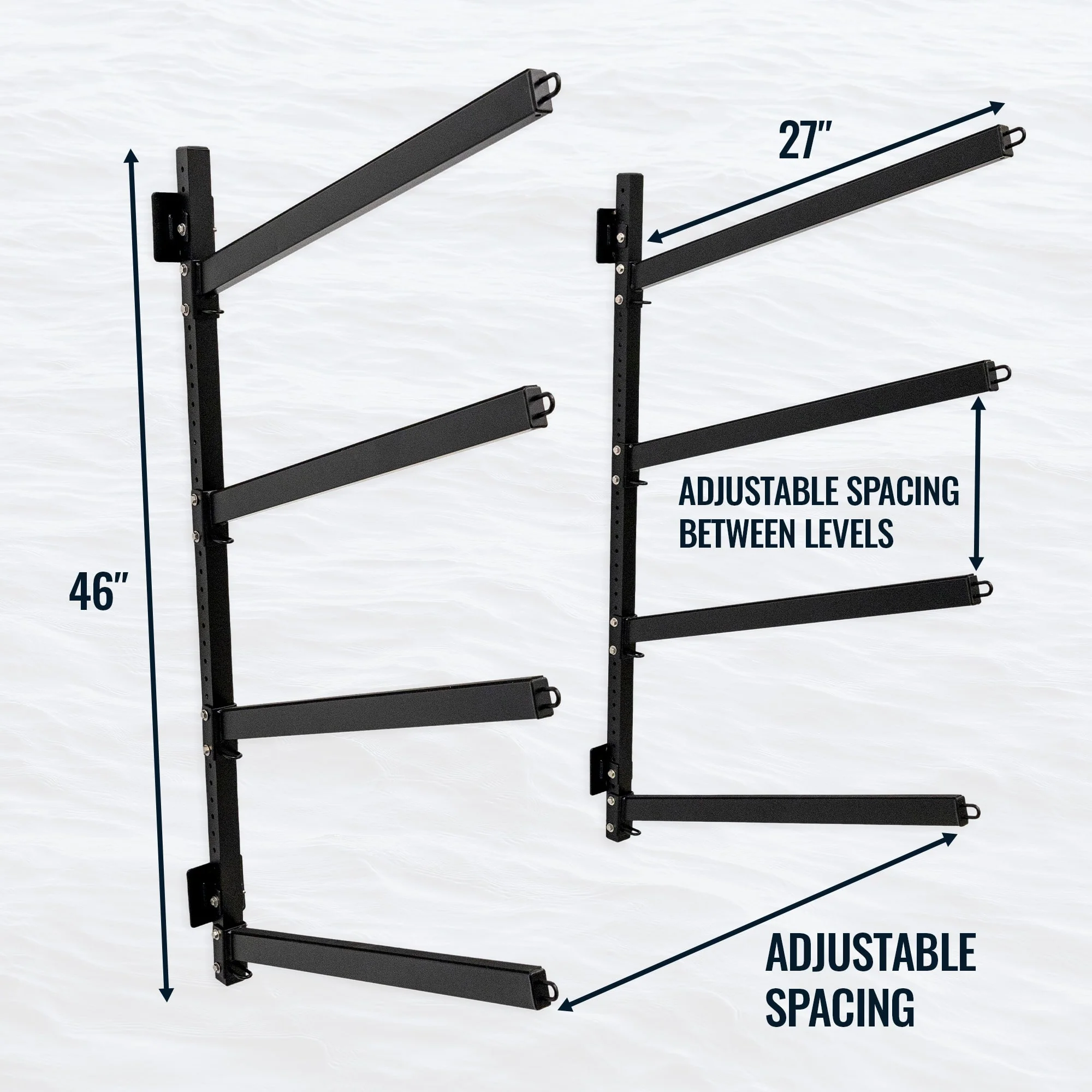 Sandbridge SUP & Surfboard Storage | Outdoor Adjustable Rack | 4 Level - Image 4