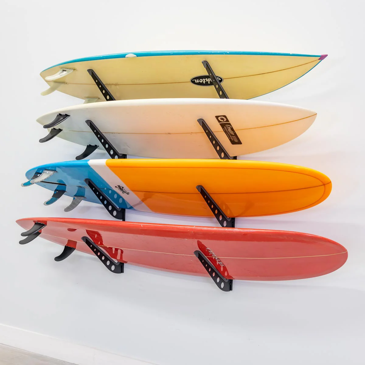 XSR Adjustable Wall Rack | Multi-Use | 4 Levels | Black - Image 4