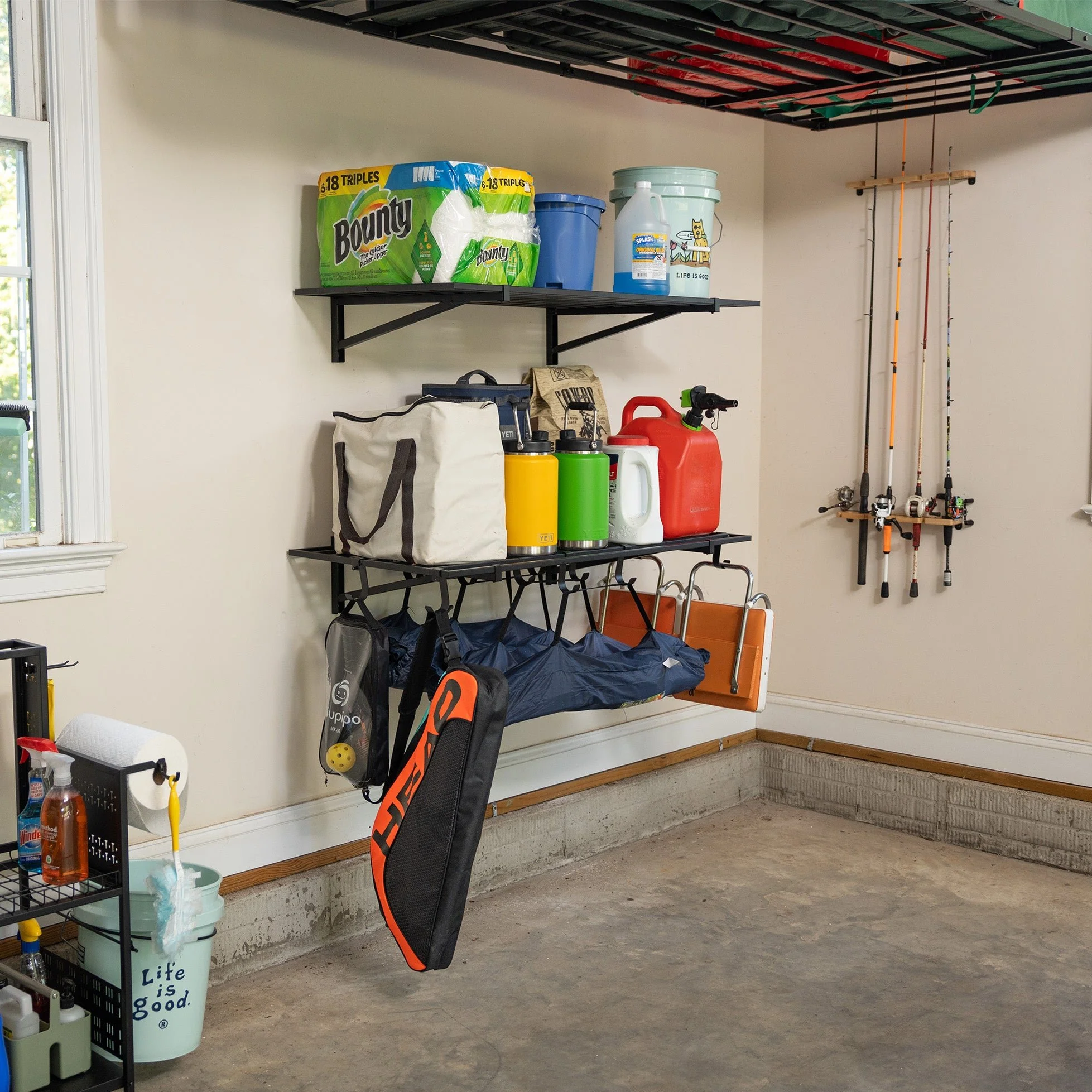 2' x 4' Bristol Garage Wall Mount Shelves | 2-Pack - Image 4