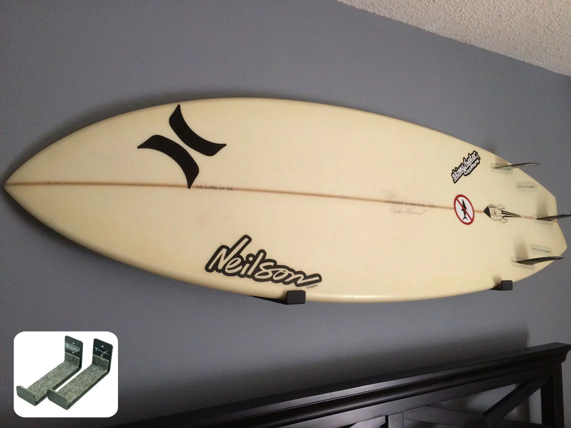 OPEN BOX | Minimalist Surfboard Display Rack | Holds 30 lbs