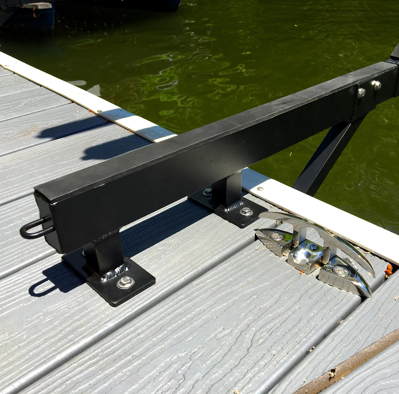 Broadwater Paddleboard Storage | Adjustable Dock Rack | Over The Water | 4 Levels - Image 17