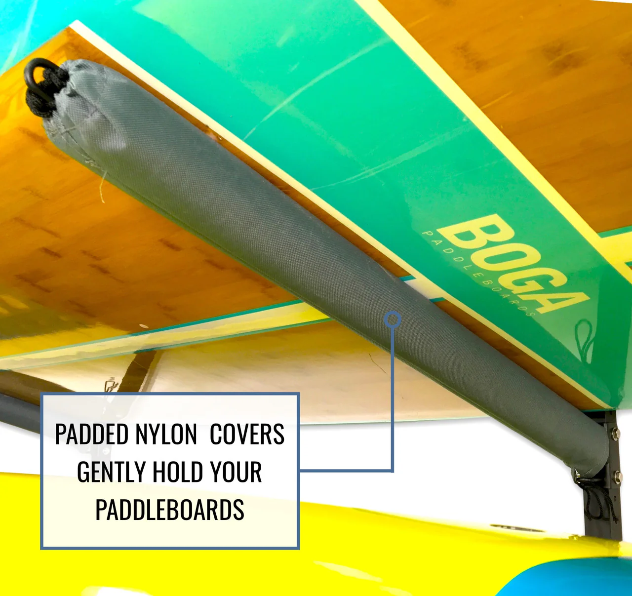 Broadwater Paddleboard Storage | Adjustable Dock Rack | Over The Water | 4 Levels - Image 9