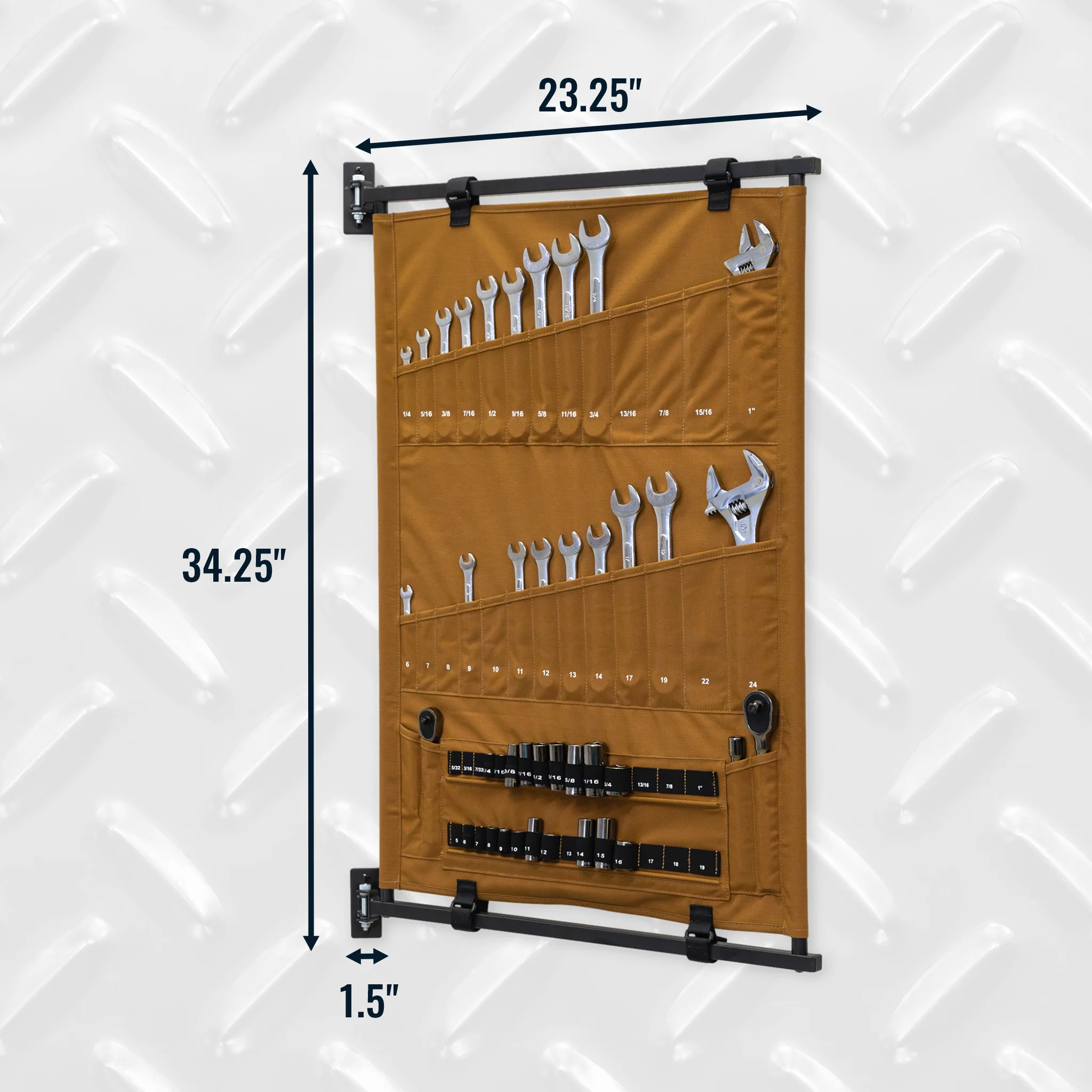 Pivot Panel Tool Organizer | Harvest Tan - Image 5