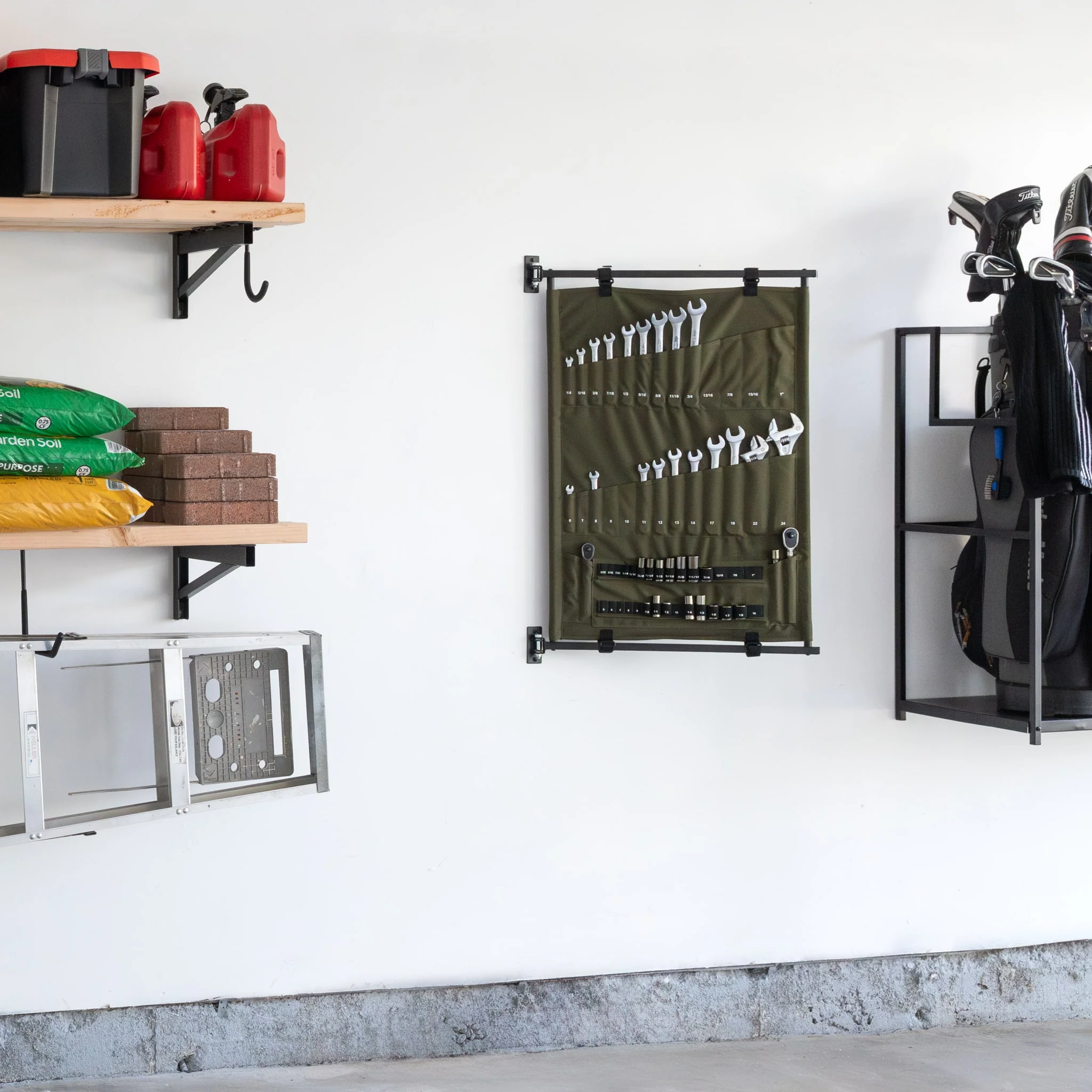 Pivot Panel Tool Organizer | High Pine Green - Image 3