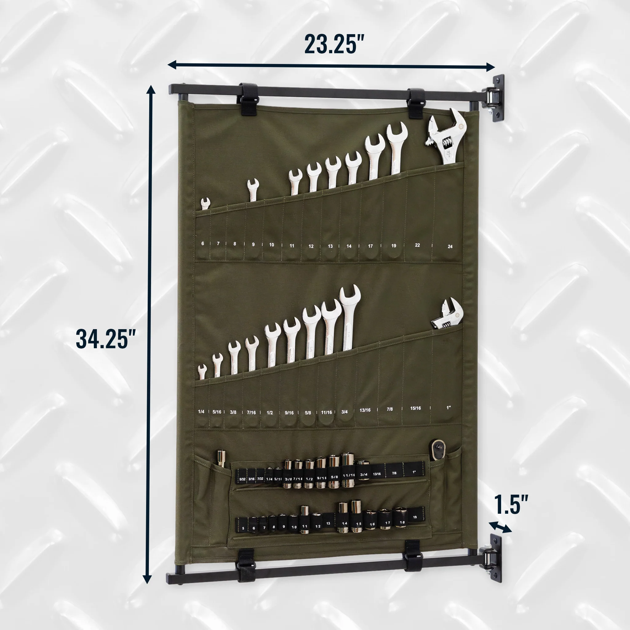 Pivot Panel Tool Organizer | High Pine Green - Image 5
