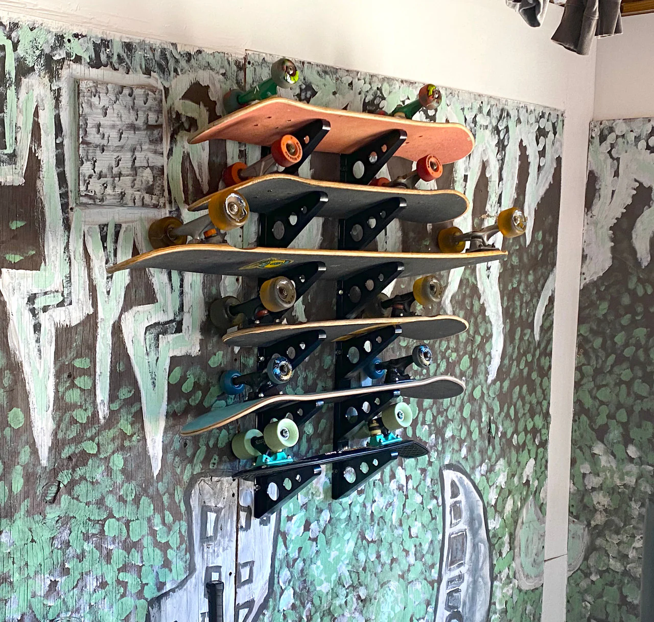 Trifecta Skateboard Storage Rack | 3 Levels - Image 5