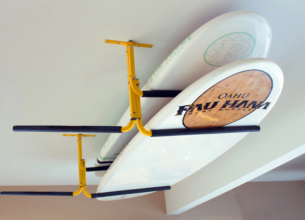 SUP and Surfboard Ceiling Rack | Expandable Storage - Image 3