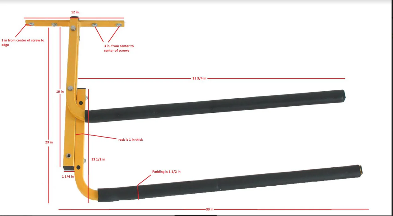 SUP and Surfboard Ceiling Rack | Expandable Storage - Image 5