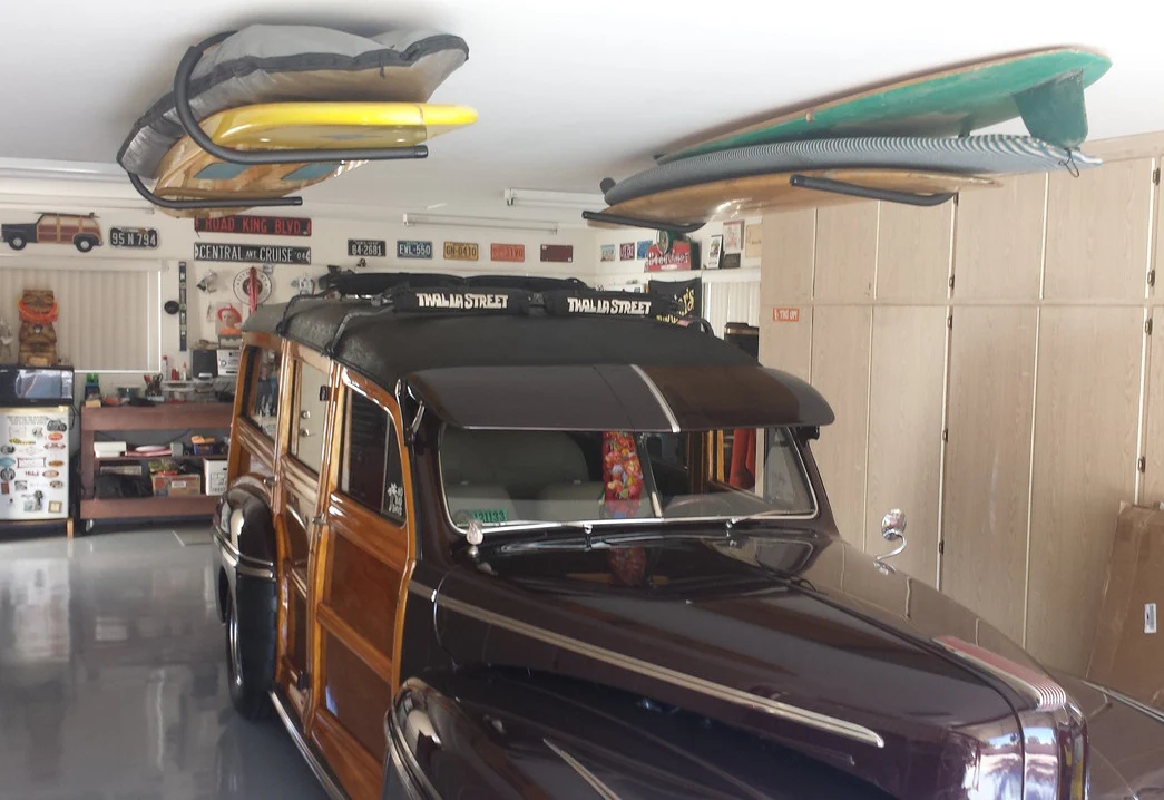Hi-Port 1 | Surfboard Storage Ceiling Rack | Holds 50 lbs - Image 4
