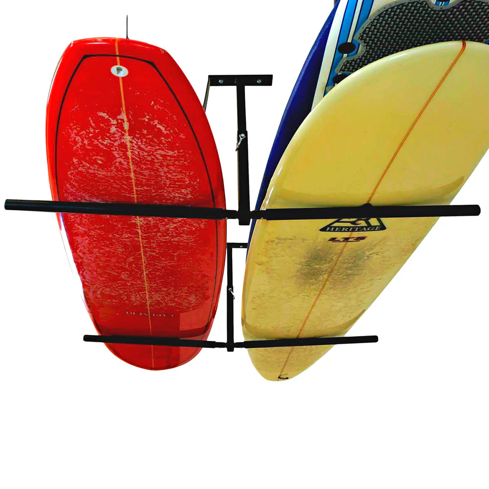 Hi-Port 2 Surfboard Adjustable Ceiling Storage Rack | Double | Holds 150 lbs - Image 2