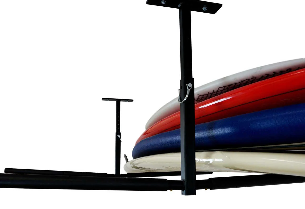 Hi-Port 2 Surfboard Adjustable Ceiling Storage Rack | Double | Holds 150 lbs - Image 5