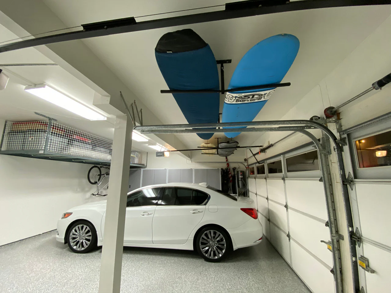 Hi-Port 2 Surfboard Adjustable Ceiling Storage Rack | Double | Holds 150 lbs - Image 7