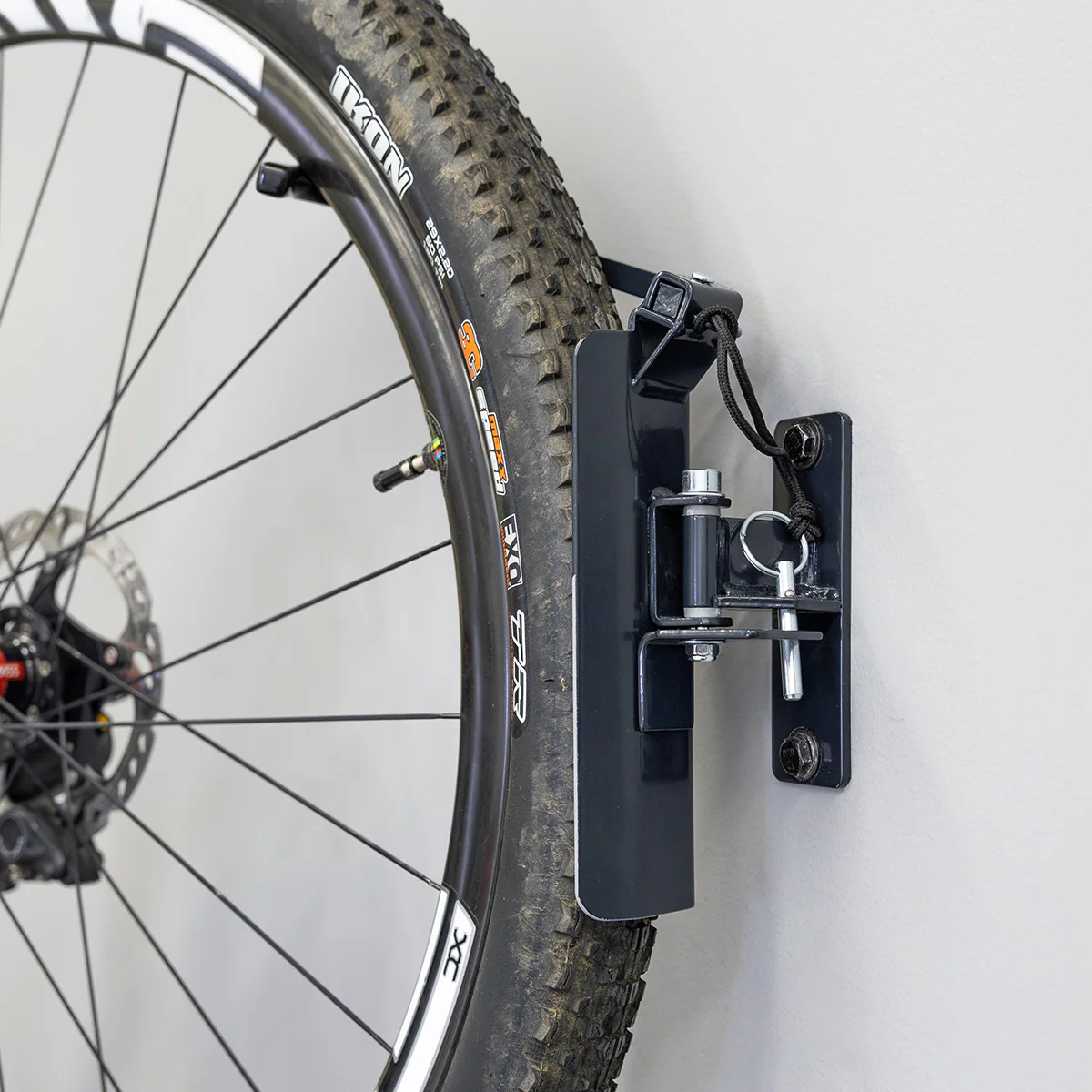 Swivel Mount Bike Storage Rack | 4 Bicycle | Garage Wall Hook | Deep Water - Image 6